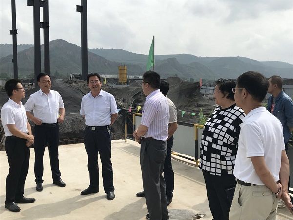 市人大常委會黨組副書記、副主任樊文浩一行調(diào)研泓源公司項目建設(shè)情況(圖2)